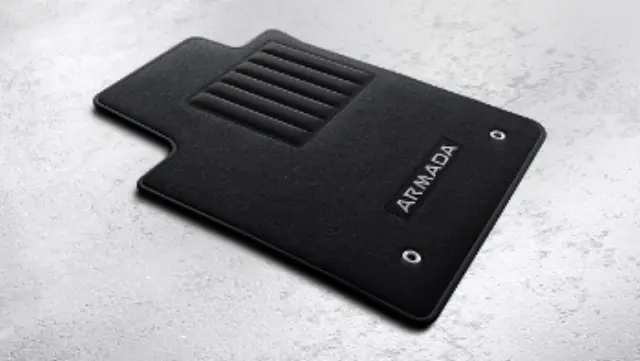 Floor Mats, Carpeted - Black