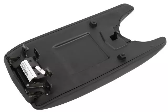 Jet Black Center Console Armrest Kit with Cover, Hinge, Latch, Bumpers, Nuts, and Bolts