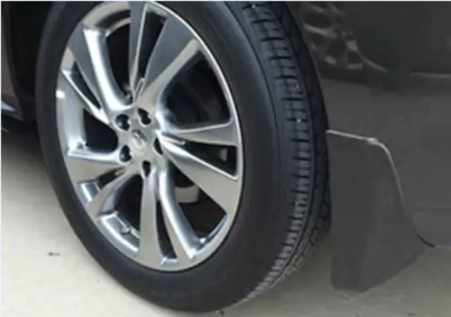 Splash Guards - Rear - Liquid Platinum