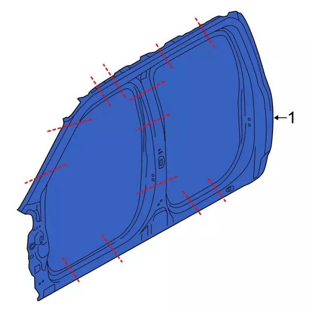 ML3Z-16211A10-B - Aperture Panel - Eastgate Ford Parts