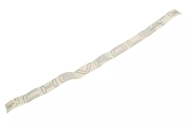 Charcoal Pickup Box Liftgate Decal