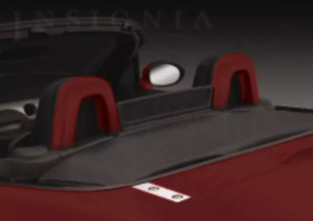2009-2013 Mazda MX-5 Miata Seat Back Bar Covers - Copper Red Mica