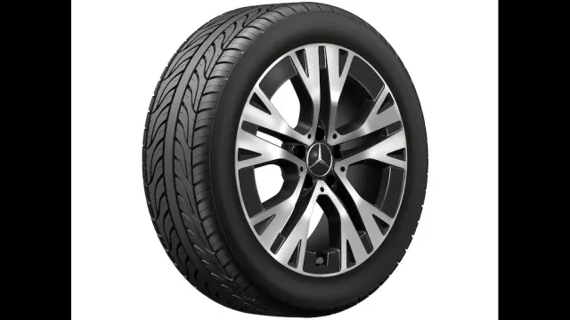 2024-2026 Mercedes-Benz 5-Twin-Spoke Wheel, 7, 5 J X 18 Et 53