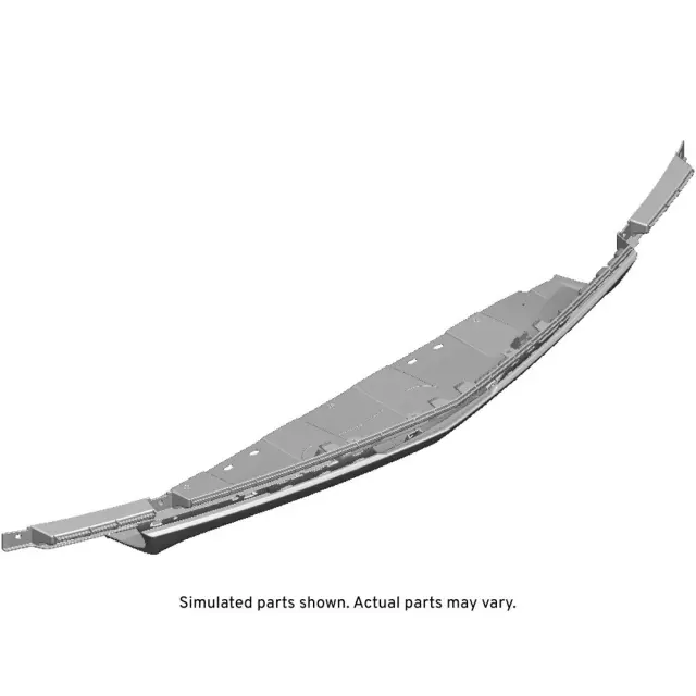 Primed Rear Bumper Fascia Extension