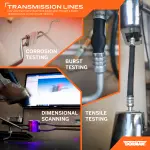 Auto Trans Oil Cooler Hose Assembly Replaces GM 15212982, 22627229