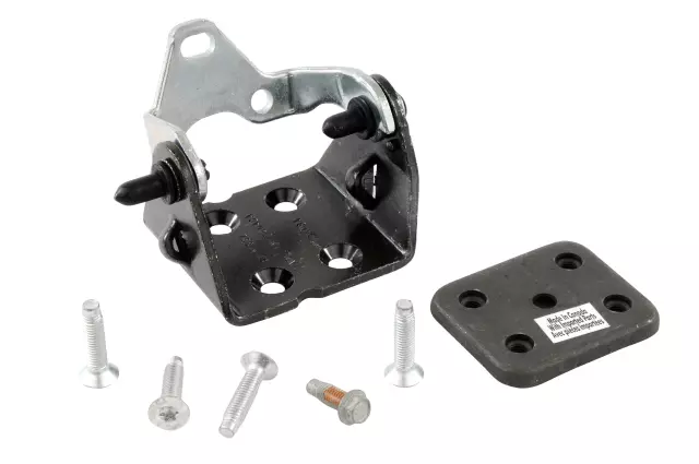 Driver Side Front Body Side Upper Door Hinge Kit with Hinge, Backing Plate, and Bolts