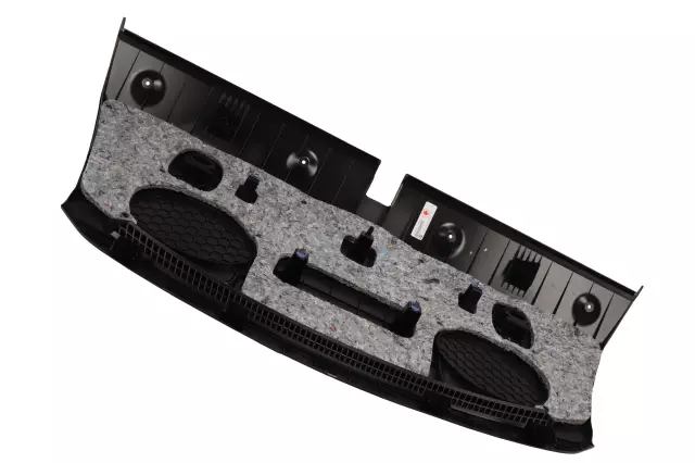 Jet Black Rear Window Panel Trim