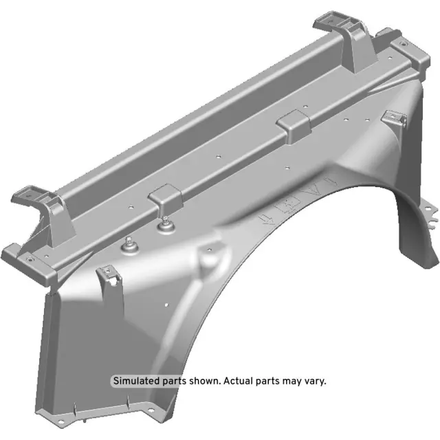 Engine Coolant Fan Upper Shroud