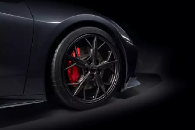 20 Wheels, Rear, Black Aluminum