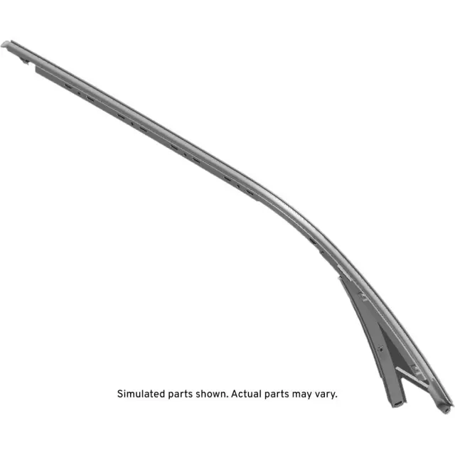 Passenger Side Rear Door Window Upper Molding