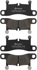 Brembo low-met brake pad and UV coated PVT  brake disc kit