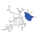 2015-2024 Ford Mustang - Rear Cover