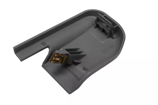 Medium Ash Gray Passenger Seat Inner Adjuster Front Finish Cover