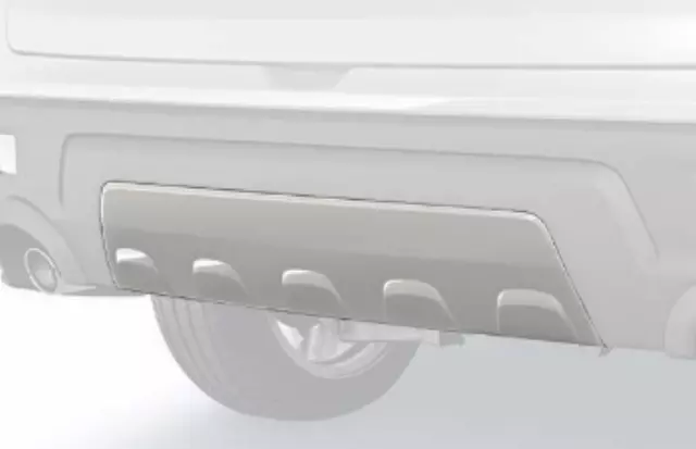 Rear Under-Body Spoilers - White Diamond Pearl