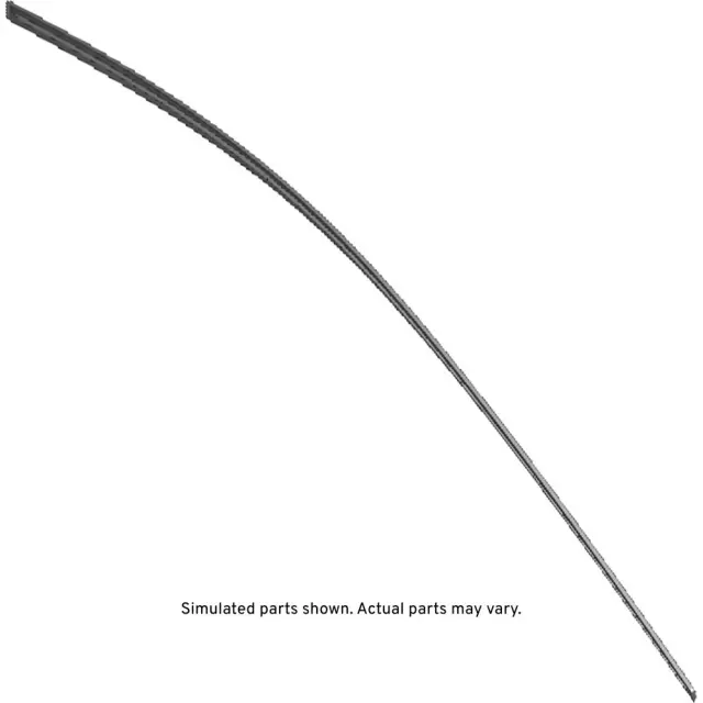 Passenger Side Front Door Window Upper Molding