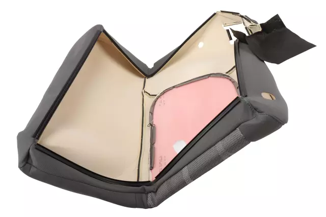 Gray Rear Passenger Side Seat Back Cover