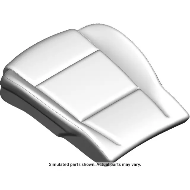 Jet Black Driver Seat Cushion Cover