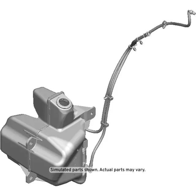 Windshield Washer Solvent Container