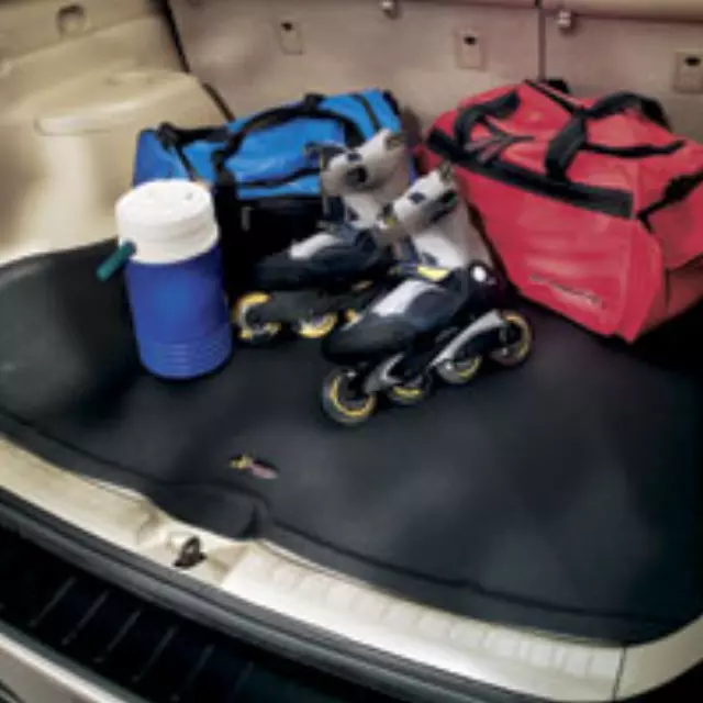 2005-2007 Toyota Rear Carpet Cargo Area Mat Extreme Logo Black Land Cruiser