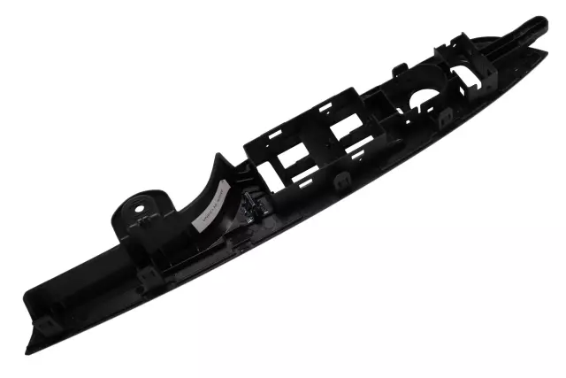 Jet Black Front Driver Side Door Armrest Switch Mount Plate