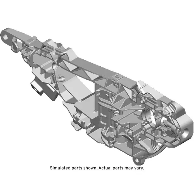 Passenger Side Rear Door Outside Handle Bracket
