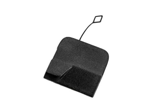 Black Rear Bumper Fascia Tow Eye Access Hole Cover
