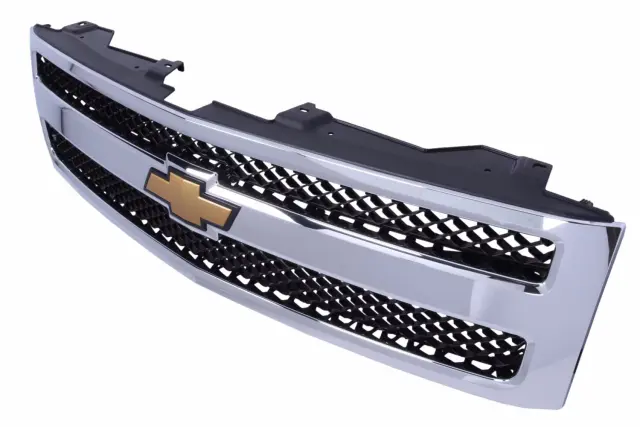 2007-2011 Chevrolet Silverado 1500 Bright Chrome Front Grille with