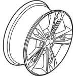 2018-2020 Ford Wheel Alloy