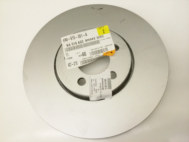 1998-2010 Volkswagen Disc Brake Rotor 6R0-615-301-D | vwpartscente