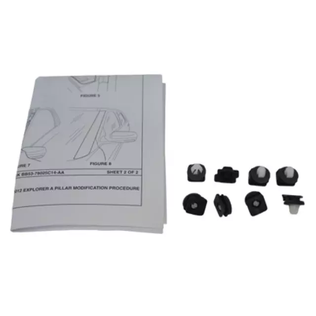 BB5Z78519R44A - Body: Pillar Molding Hardware Kit for Ford: Explorer, Police Interceptor Utility Image