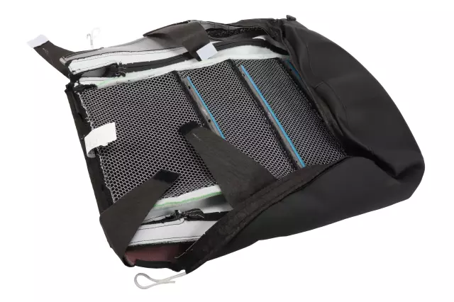 Jet Black Passenger Seat Cushion Cover