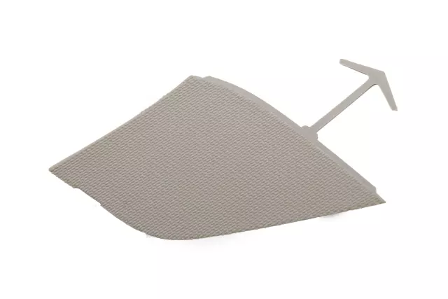 Very Light Platinum Windshield Pillar Assist Handle Cover