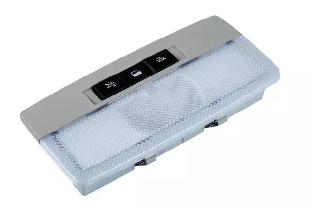 Very Light Platinum Center Courtesy Lamp