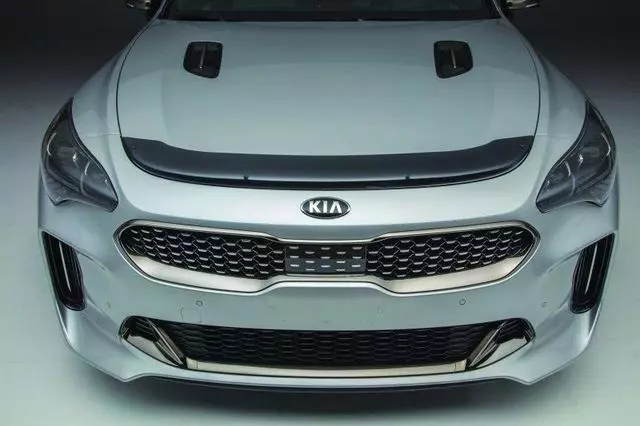 G33＋HD-5 Stinger 2018-2022 Kia Stinger AWD STILLEN Front Splitte [Unpainted]
