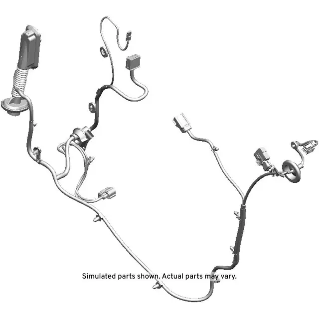 Rear Driver Side Door Wiring Harness