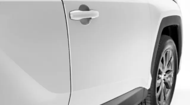 596    ＊シール 2026 Toyota RAV4 Door Edge Guards - Ice Cap PT936-42260-10