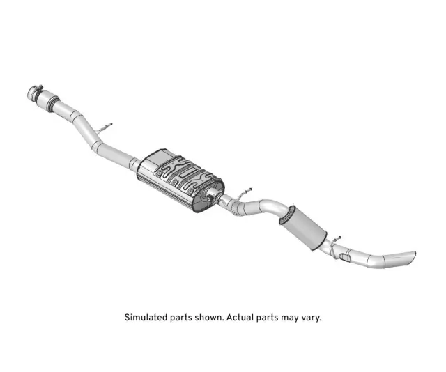 2006-2018 GM Exhaust Muffler 84308118 | Chevy OEM Parts