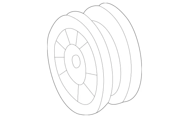 1990 – 2002 Mercedes-Benz Accessory Drive Belt Idler Pulley 601-200-10-70