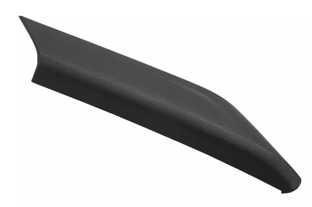 Jet Black Rear Driver Side Door Armrest Cover Trim