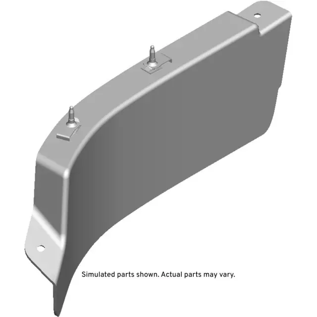 Passenger Side Front Tire Air Deflector