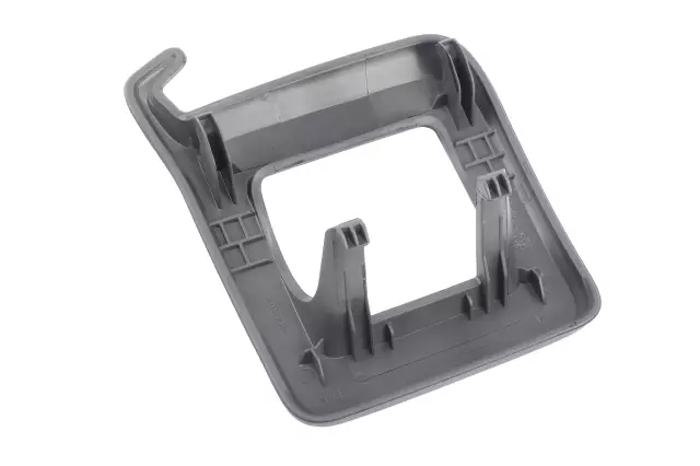 Dark Galvanized Cool Rear Driver Side Seat Back Latch Release Handle Bezel