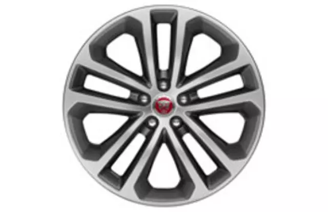 T4A12372 - Wheels: Alloy Wheel, 19 Inch Bionic, 5 Twin-Spoke for Jaguar: F-Pace Image