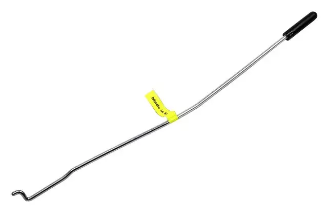 Jet Black Front Driver Side Door Locking Rod Knob