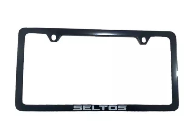 License Plate Frame Black - Thin