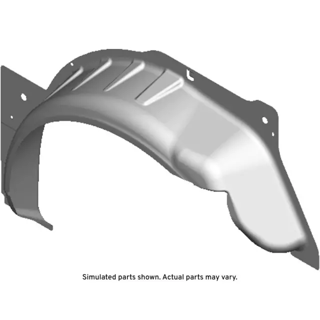 Rear Driver Side Wheelhouse Outer Panel
