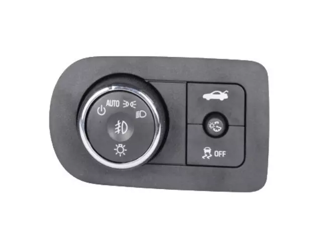 Ebony Headlamp and Fog Lamp Switch