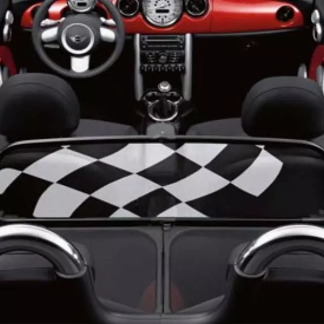 54347164868 - Exterior: Wind Deflector - Black Only for Mini: Cooper Image