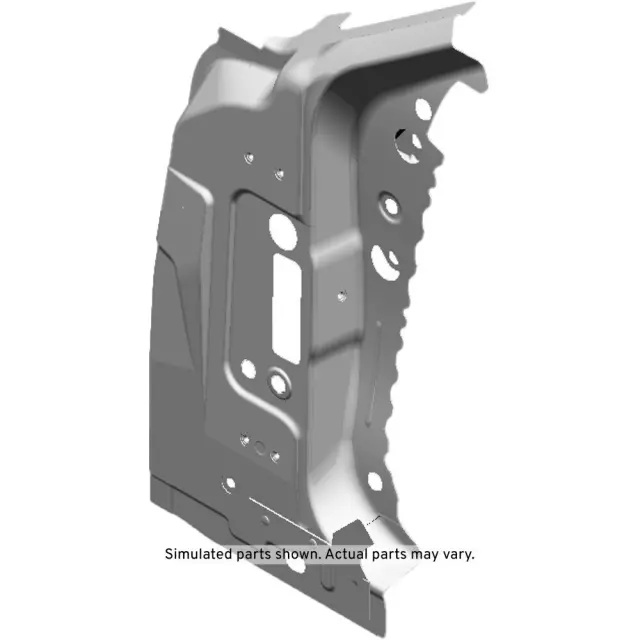 Driver Side Body Hinge Pillar Outer Panel Reinforcement