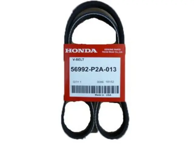 3-Piece Drive Belt Set For 1996-2000 Honda Civic 1.6L | Includes A/C, Power Steering, Alternator Belts (4PK800, 4PK820, 4PK845)