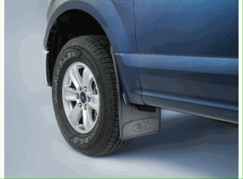 2005-2016 Ford F-150 Flat Mud Flaps Black Splash Guards For Front or Rear OEM - Ford (FL3Z-16A550-C)